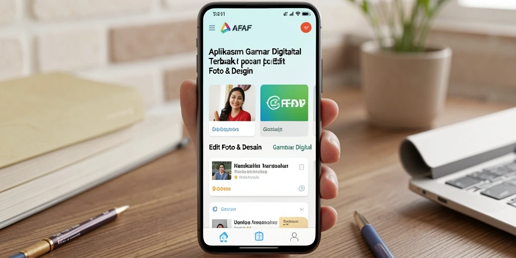 Tampilan antarmuka AFAF yang menarik dan fungsional untuk edit gambar.