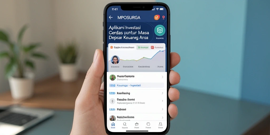 Tampilan antarmuka dan fitur analisis Investasi MPOSURGA.