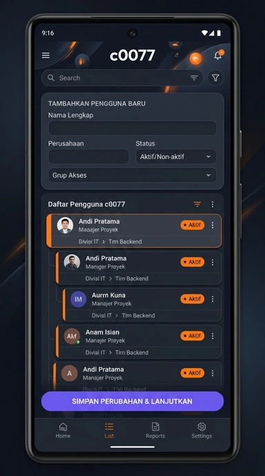 Cara Mudah Buat Akun Baru c0077 di Android